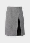 AYEN MIDI SKORT - Pencil skirt - charcoal