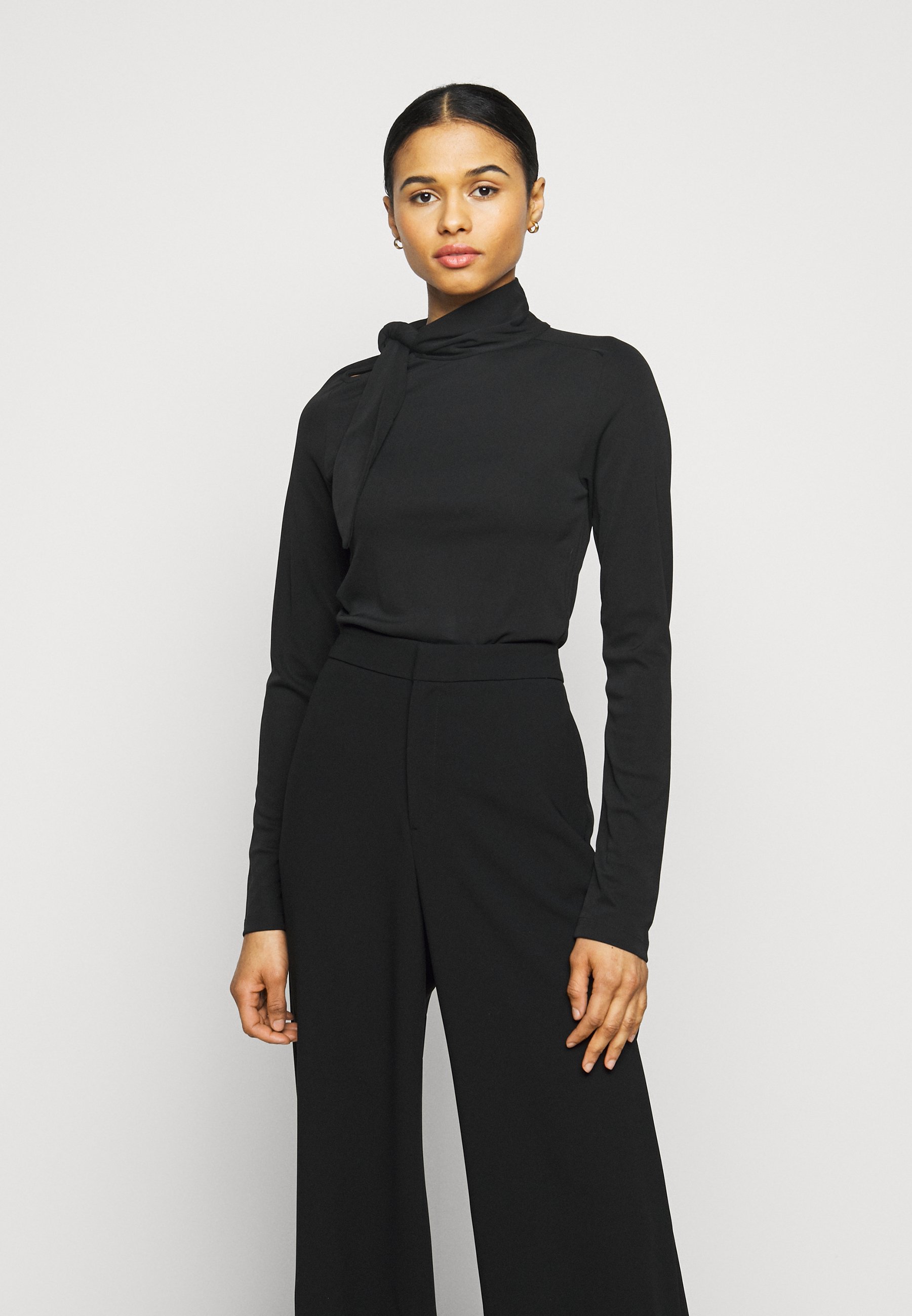 Women CARISI TIE BLOUSE - Long sleeved top Women CARISI TIE BLOUSE - Long sleeved top