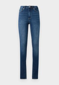 ONLBLUSH HIGH WAIST - Jeans Skinny Fit - dark blue denim