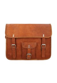 Gusti Leder ALEX 15" - Umhängetasche - brown