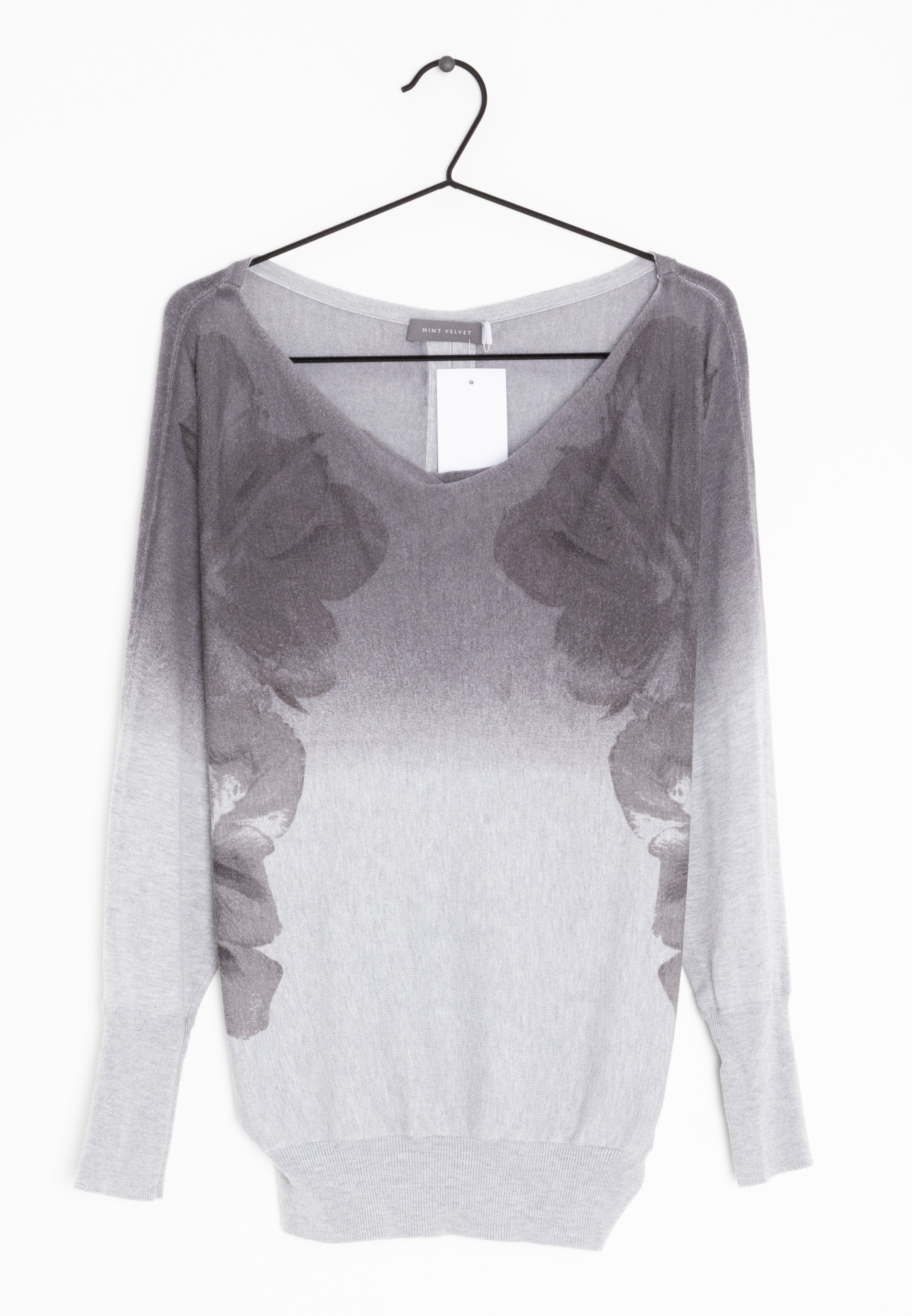 mint velvet grey tie dye batwing jumper