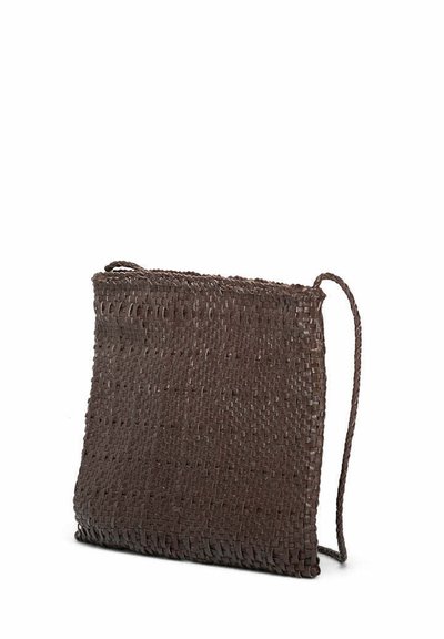DRAGON DIFFUSION PARIMULA BOX WEAVE - Borsa a tracolla - marrone