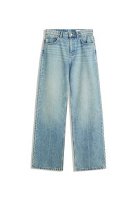 WIDE - Jeans a sigaretta - light-blue denim