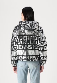 Karl Lagerfeld Jeans JACKET - Lengva striukė - silver/black