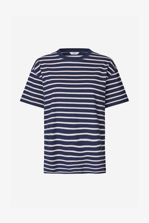 Envii KULLA - T-shirt med print - navy fog