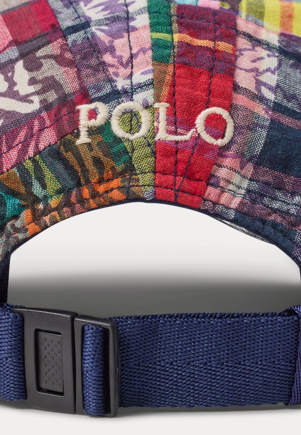 PATCHWORK MADRAS CAP - Cap - wideblock madras patchwork2