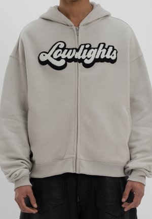 Sudadera con cremallera - light grey