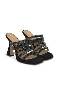 Alma en Pena Ciabattine con tacco - black
