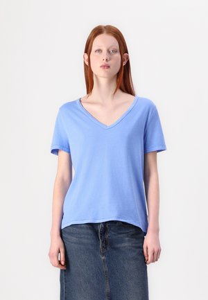 Basic T-shirt - shirting blue