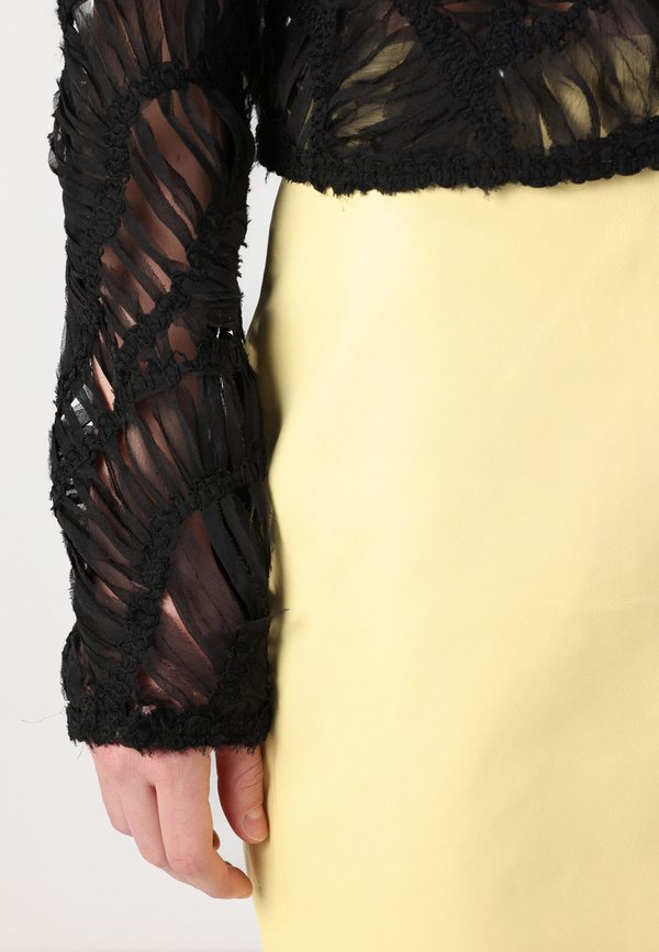 CECILIANA CLASSIC  - Leather skirt2