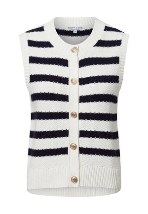 Waistcoat - ecru marine