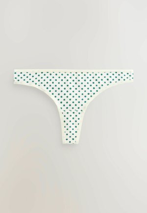 Next 7 PACK - Perizoma - green floral print