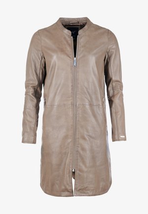 Maze SCHLICHT - Halflange jas - mud