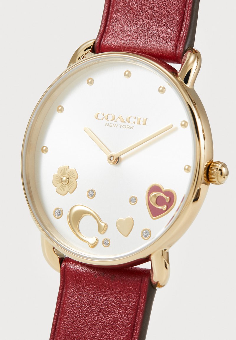 ?COACH ELLIOT YEAR OF THE SNAKE RED DIAL LEATHER STRAP WATCH - NWT ? 29727863_fpx.tif?$filterlrg$&  main image 4