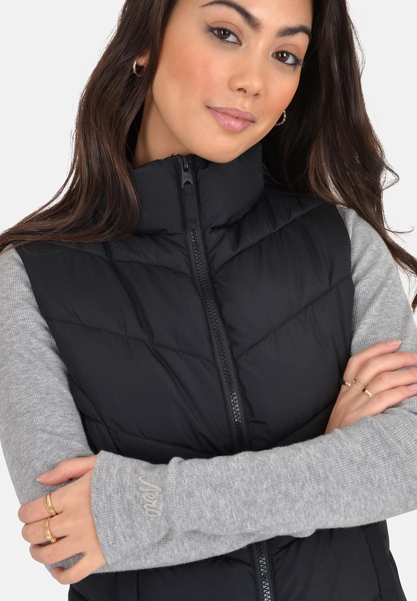 AÉROPOSTALE Chaleco - black/negro - Zalando.es