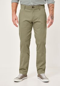 Redpoint - ODESSA MODERNE REGULAR MIT ELASTISCHEM BUND - Trousers - oliv Thumbnail Image 1