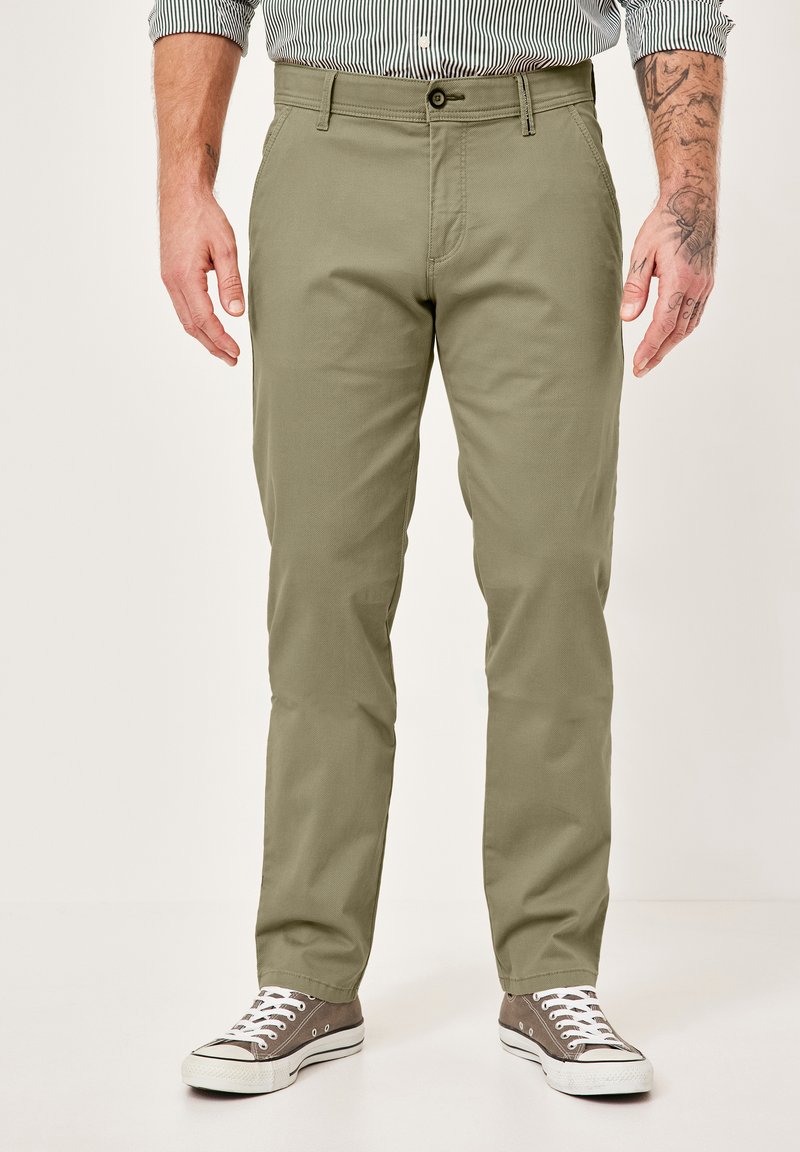 Redpoint - ODESSA MODERNE REGULAR MIT ELASTISCHEM BUND - Trousers - oliv, Enlarge