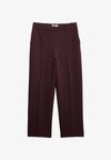 TAILORED STRAIGHT - Stoffhose - raisin