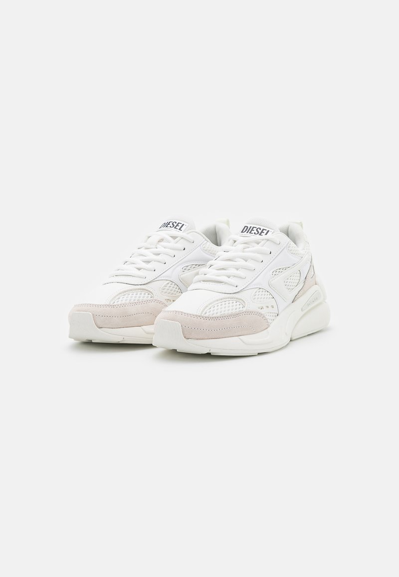Diesel S-Serendipity Pro-X1 sneaker met mesh details • Bronsgroen • de