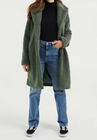 WE Fashion Vinterkappa /-rock - mottled dark green