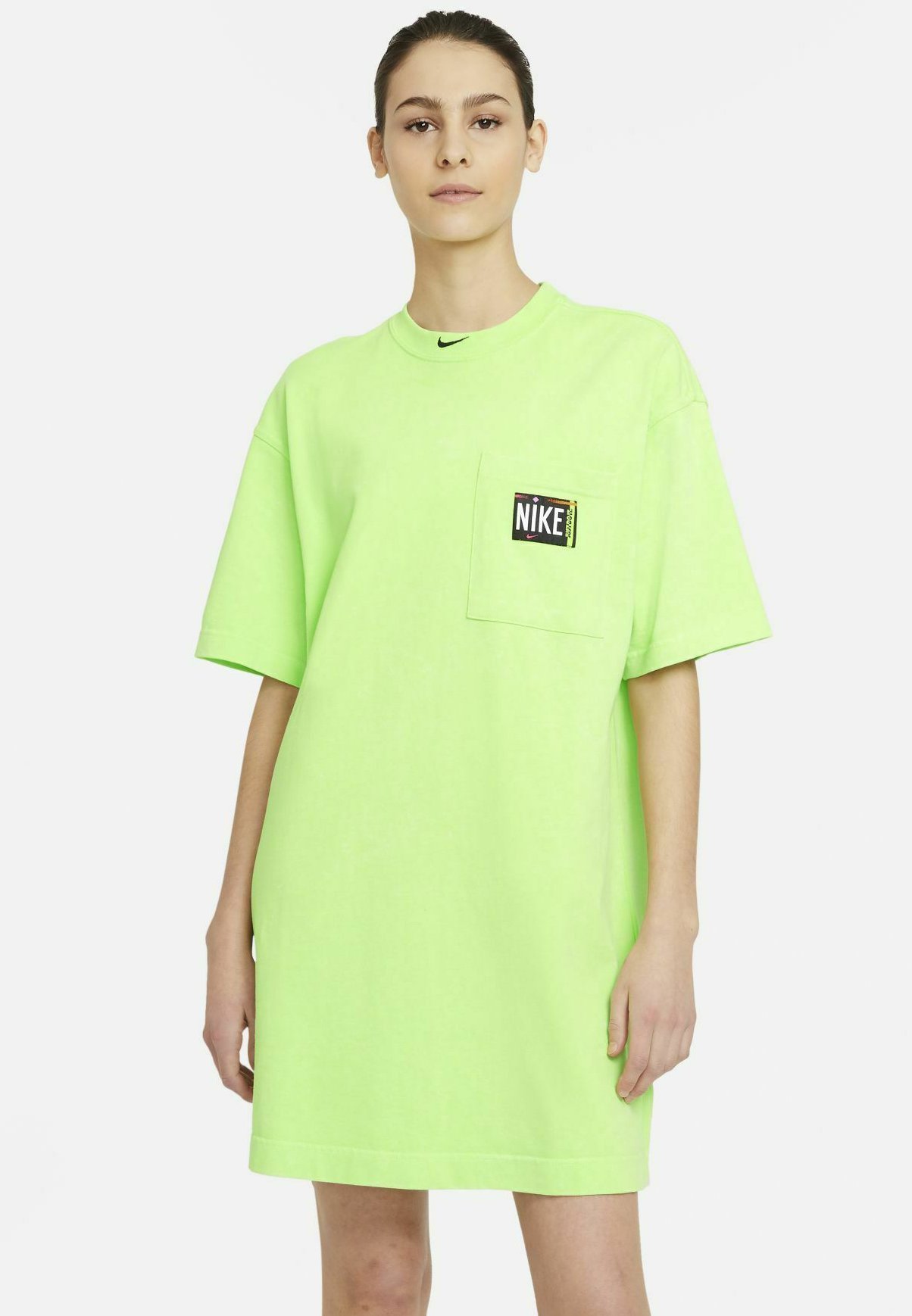 lime green nike dress
