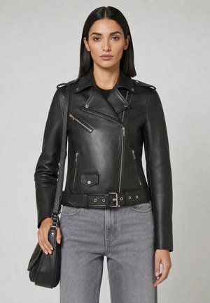 Ricano, YARA - Veste en cuir - schwarz