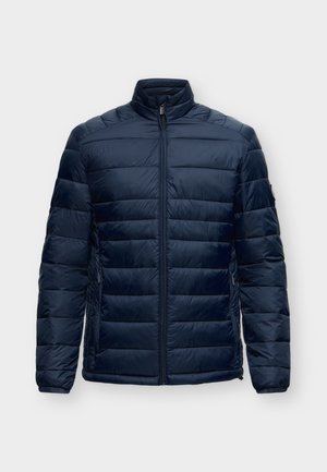 Jack & Jones, JJEKINGSLEY LIGHT PUFFER COLLAR NOOS - Cappotto invernale - navy blazer