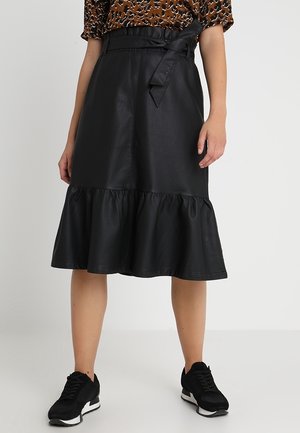 A-snit nederdel - black