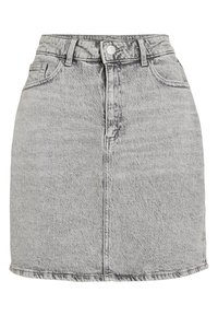 VIKAJA JAF - NOOS - Denim skirt - light grey denim