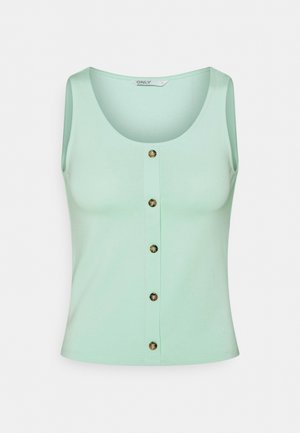 ONLLIVELOVE BUTTON DETAIL CROPPED - Top - brook green