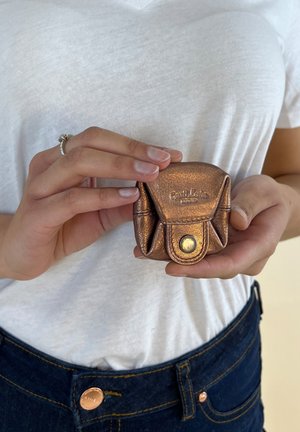 Gusti Leder LINUS - Portemonnee - kupfer (rindsleder)