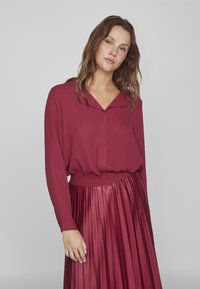 VILA VILUCY - Bluza - beet red