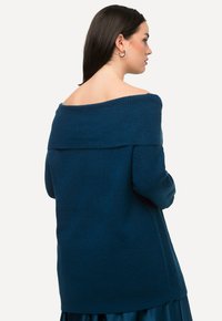 Ulla Popken SCHOUDEROPENING LANGE MOUWEN - Maglione - blue