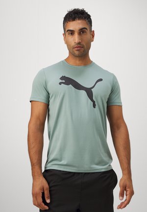TAD ESSENTIALS SOLID CAT TEE  - Sports T-shirts - green moon