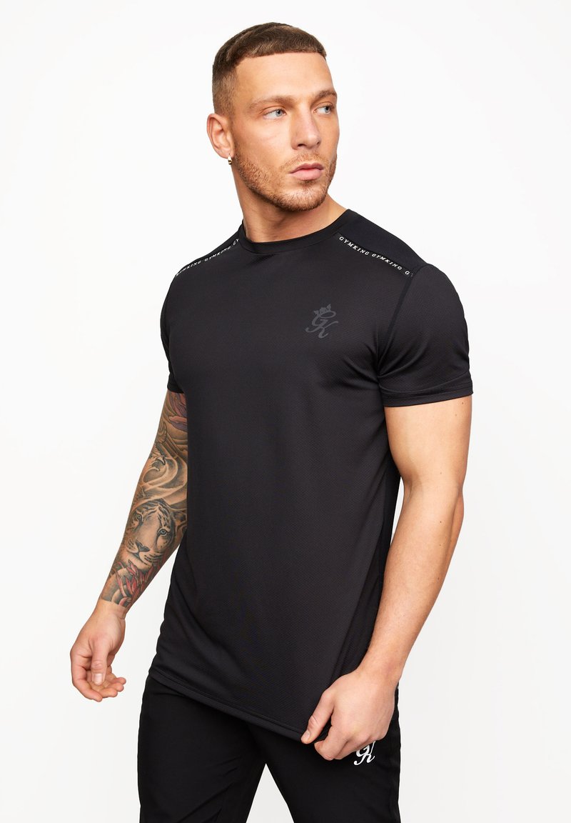 Gym King TShirt print black/schwarz Zalando.de