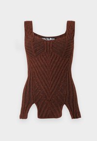 WARRIOR CORSET - Topp - chesnut