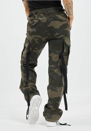 Brandit Pantaloni cargo - darkcamo