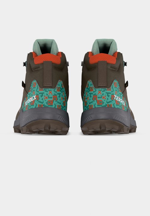 adidas MID GTX MINECRAFT UNISEX - Zapatillas de senderismo - hazy green/alumina/earth strata — photo 4