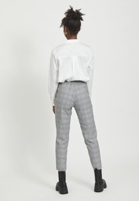 Object OBJLISA SLIM PANT - Calças - gardenia/black
