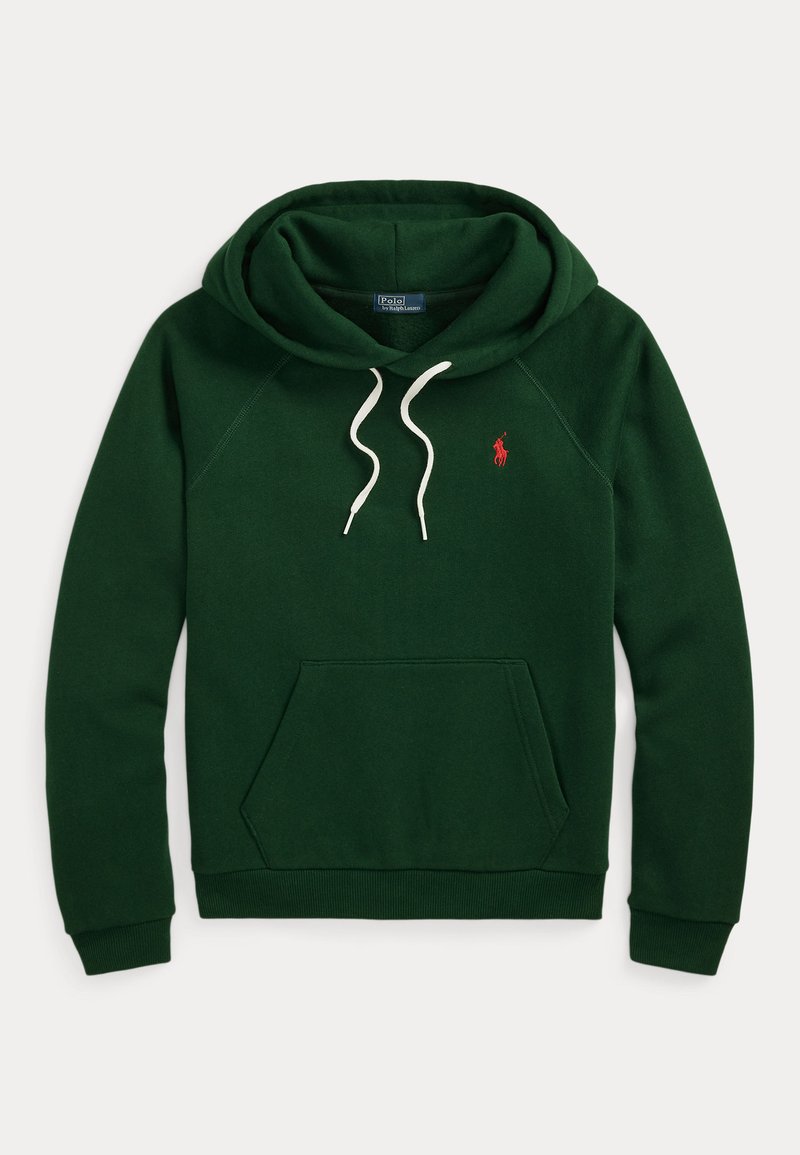 Polo Ralph Lauren SHRUNKEN FIT FLEECE HOODIE - Luvtröja - college green