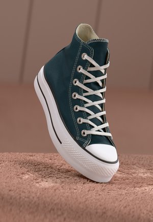 CHUCK TAYLOR ALL STAR LIFT - Baskets montantes - darkly jaded/white/black