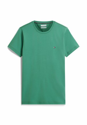 Tommy Hilfiger, STRETCH SLIM FIT T-SHIRT - CORE ESSENTIALS - T-shirts basic - alaskan green