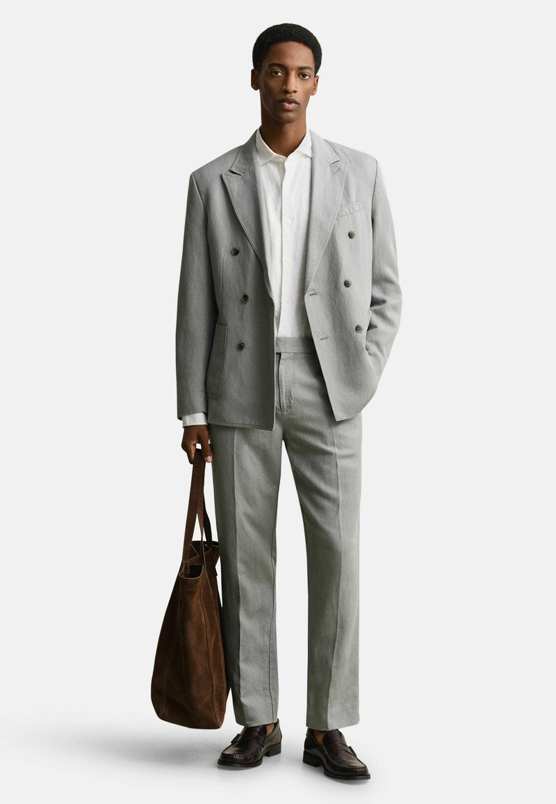 GANT Kalhoty - pewter grey