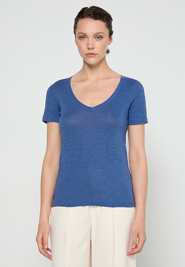 Marc O’Polo T-shirt basic blauw