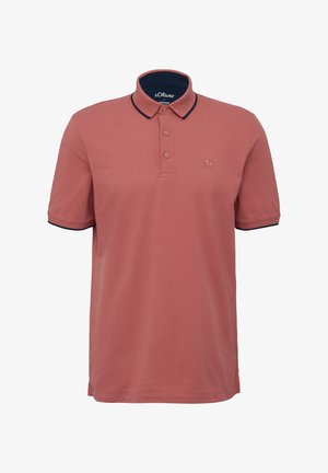 s.Oliver, SPORTIVES - MIT KONTRAST-DETAILS - Polo - himbeere