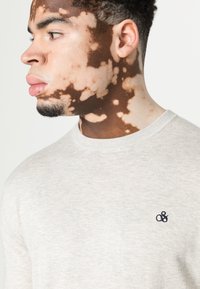 Scotch & Soda ESSENTIALS - CREWNECK - Sweater - bone white melange