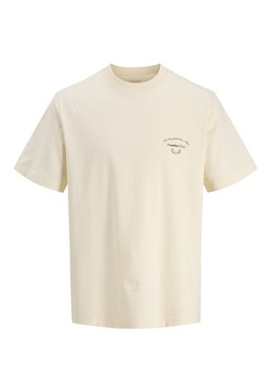 Jack & Jones, JORMONTAUK TEE - Tricou cu imprimeu - antique white