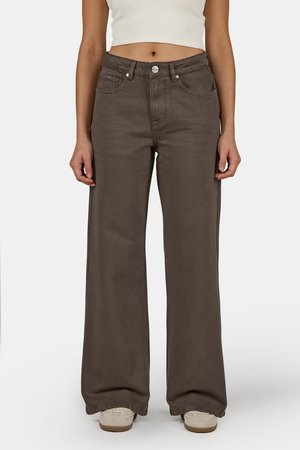 GALATI  - Džínsy baggy - washed walnut brown