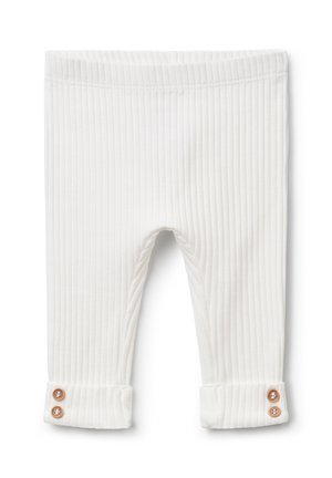 STRETCH - Leggings - white