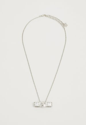 Versace NECKLACE - Necklace - transparent/silver-coloured